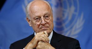 l'envoyé spécial de l'Onu pour la Syrie Staffan de Mistura
