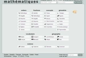 des quizz pour tous les niveaux