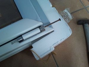 Démonter un ouvrant oscillo battant