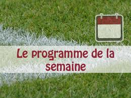 PROGRAMME DE CETTE SEMAINE