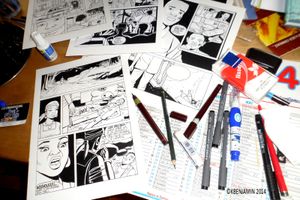 Ma table de travail!