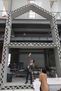 Imprimante 3D XXXL : L32 metres x l10 metres x H6,6 metres pour fabriquer en seul jour la première maison par impression 3D - Shanghaï CHINE