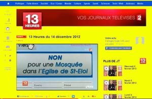 Déc. 2012 : une petite Eglise de Vierzon va devenir une Mosquée - Scandale mediatique