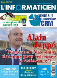 Alain Juppé voit dans le numérique des « poches de croissance »