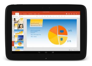 Microsoft se répand sur les tablettes Android