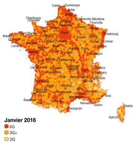 Bouygues Télécom atteint 75% de couverture de la population en 4G