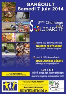 3e Challenge de la Solidarité du 7 juin 2014