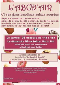 L'abcd'air et ses gourmandises salées sucrées.....