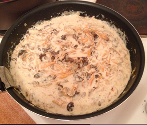 Risotto aux champignons!
