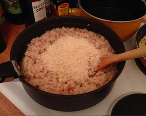 Risotto aux champignons!
