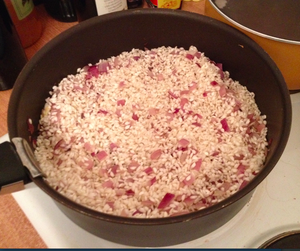 Risotto aux champignons!