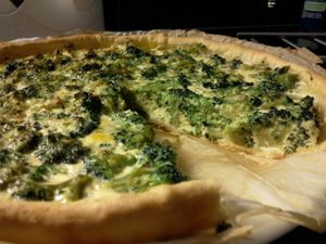 Tarte aux brocolis