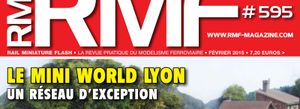 Mini World Lyon à l'honneur dans le magazine RMF (Rail Miniature Flash) de Février 2015