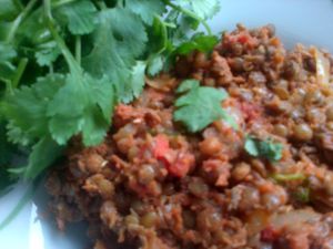 Lentilles façon dhal