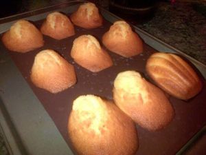 Madeleines au citron