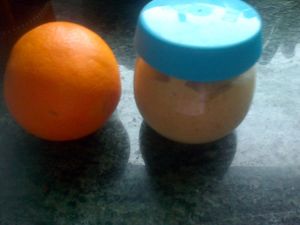 Petit Pot de bébé sucrée