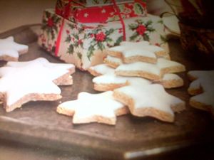 Etoiles à la cannelle SANS GLUTEN SANS LACTOSE