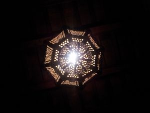 Les lumières du Kosybar à Marrakech