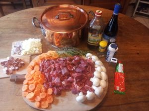 Boeuf Bourguignon maison