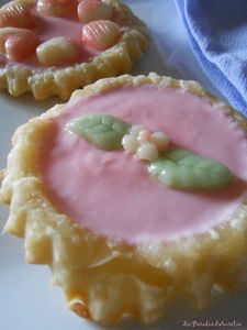 Tartelettes paradisiaques ricotta-fraise