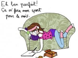 Jour 359 : Si seulement j'étais une fitness girl !
