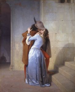 Milan succombe aux Baisers de Francesco Hayez. Milano cede ai Baci di Francesco Hayez
