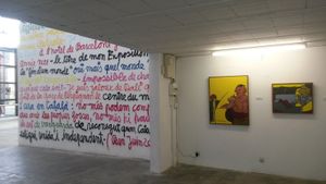 Un début d'alphabet. Juste pour le plaisir, dans les peintures de Camilla Adami à Claudia Buschin