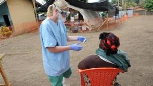 Ebola continu sa propagation