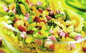 Recette SALADE DE PATES COMPOSEES