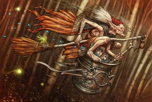 Babayaga, symbole slave