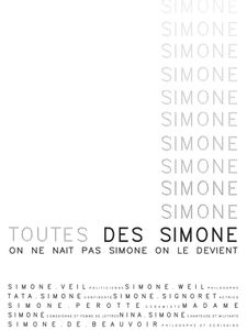 Ni souris, ni groupie,"Toutes des Simone"