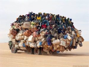 La navette vers le port...