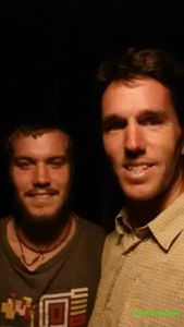 Steven, jeune motard finissant l'Afrique