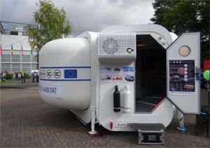 La maison audéployable martienne présentée à Strasbourg