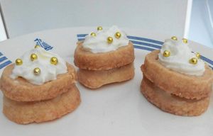 shortbread au miel