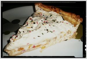 tarte crémeuse tutti fruit