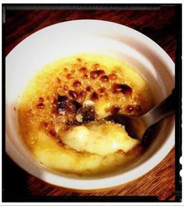 crème de citron et cannelle caramélisée