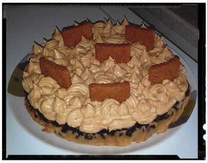 Gâteau de Metz revisité chocolat spéculoos