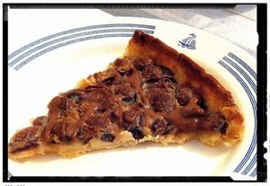 tarte crunchy au chocolat blanc