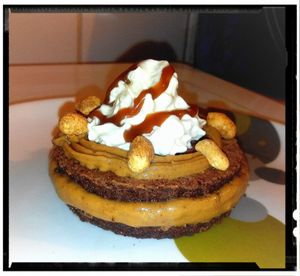 bouchée choco-cacahuète ( dakatine)