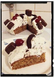 crémeux aux milchbons ( chocolat fourré aux fruit rouge )