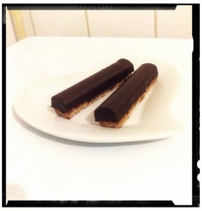 barre banane caramel