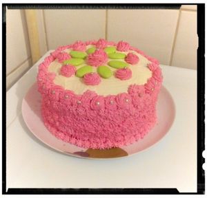 mon fraisier et pistache