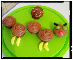 muffins banane honey camille la chenille
