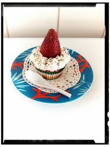 muffins menthe-fraise miamm