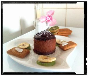 petites timbales à l'antillaise