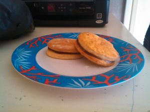 scones fourré pate a tartiné