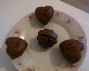 moelleux aux coeur delicieusement coulant