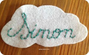 Un protège carnet de santé pour Simon