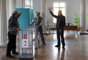 Ukraine: début du vote sur le rattachement de la Crimée à la Russie